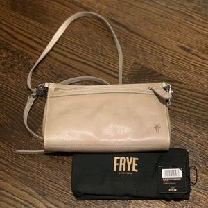 Frye Reed Wristlet/Crossbody in Cement